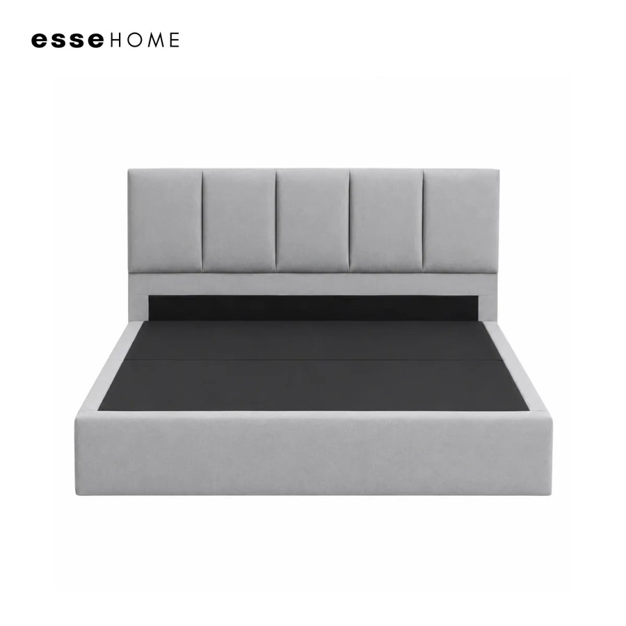 Kaya Bed Frame Divan Bed Katil Fabrik Upholstered Bed B801 — 1