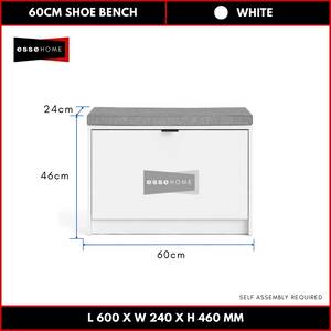 46CM Bench - White