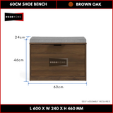 Shoe Bench Cabinet 46cm — 7