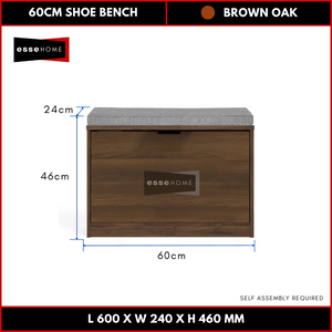 46CM Bench - Brown