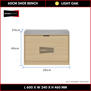 46CM Bench - Oak