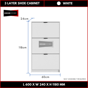 118CM 3 Layer- White