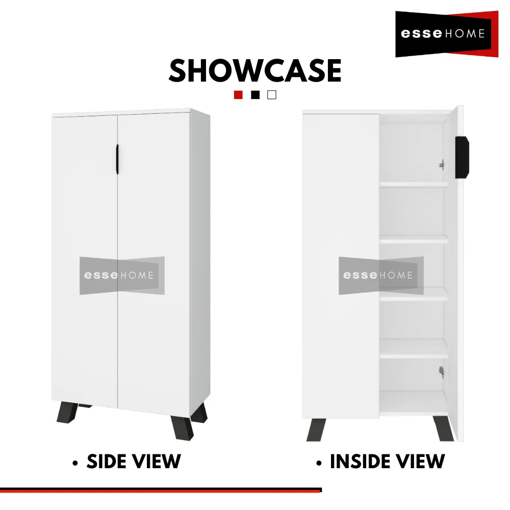 2 Door 5 Tier Multipurpose Shoe Cabinet 120cm — 3