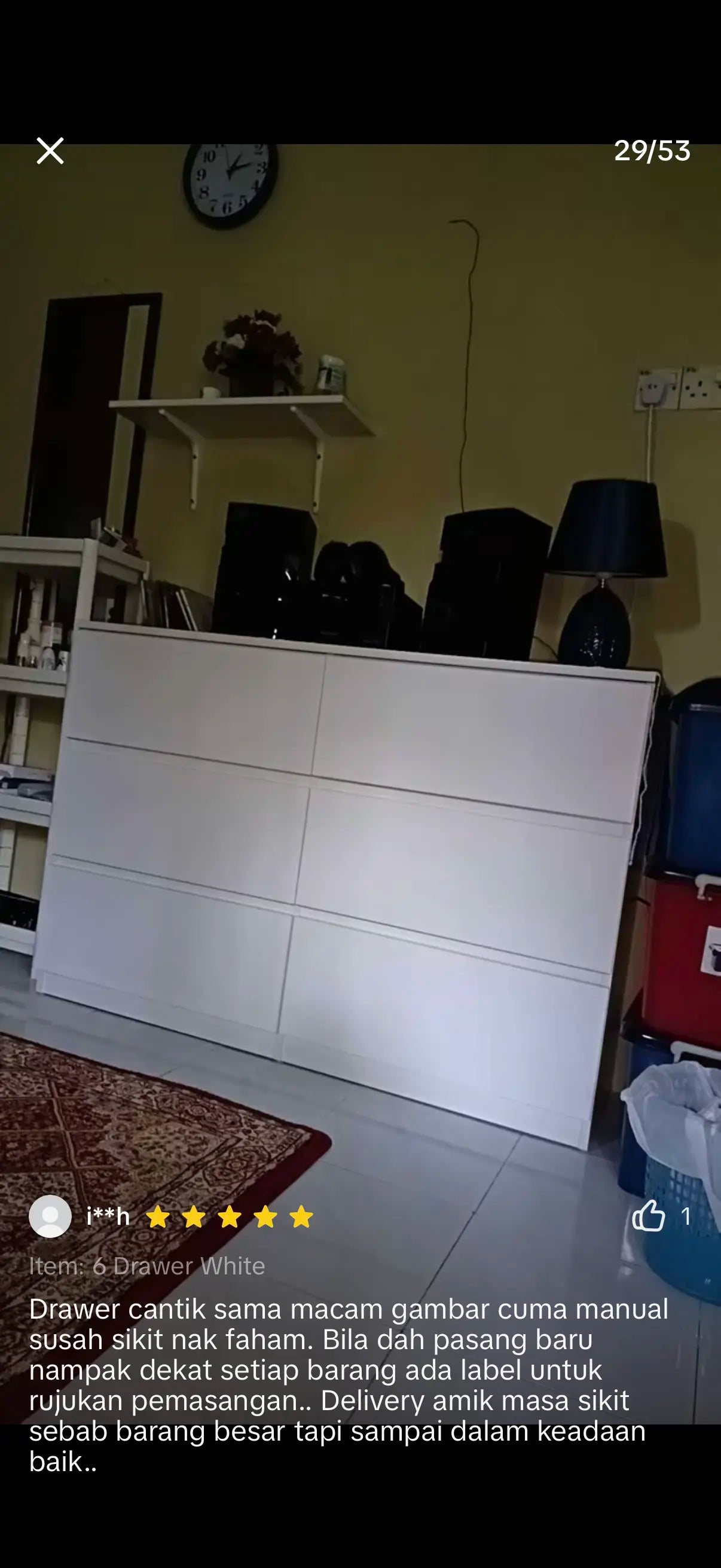 TikTok Shop customer review screenshot 2