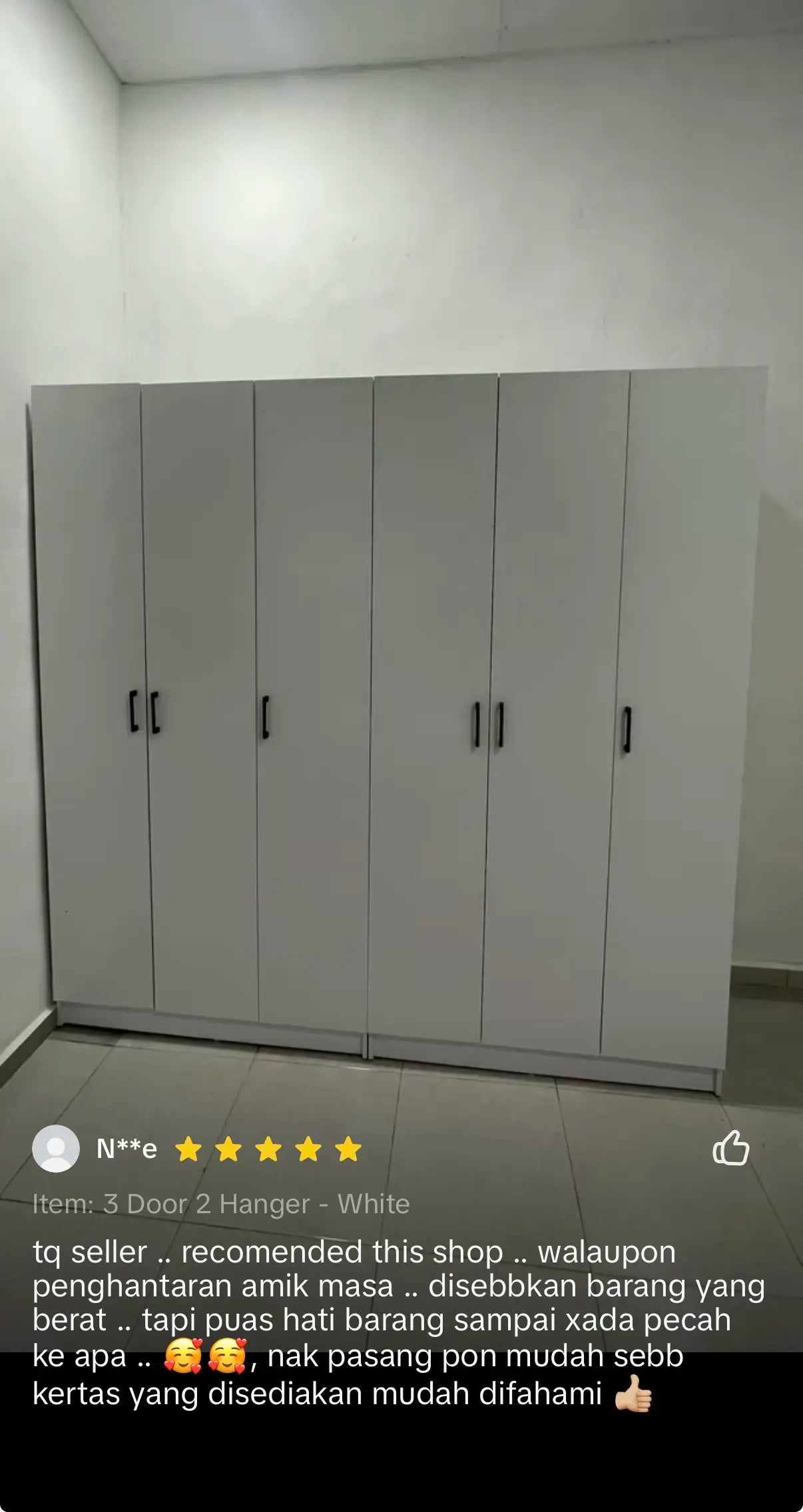 Shopee customer review screenshot 5
