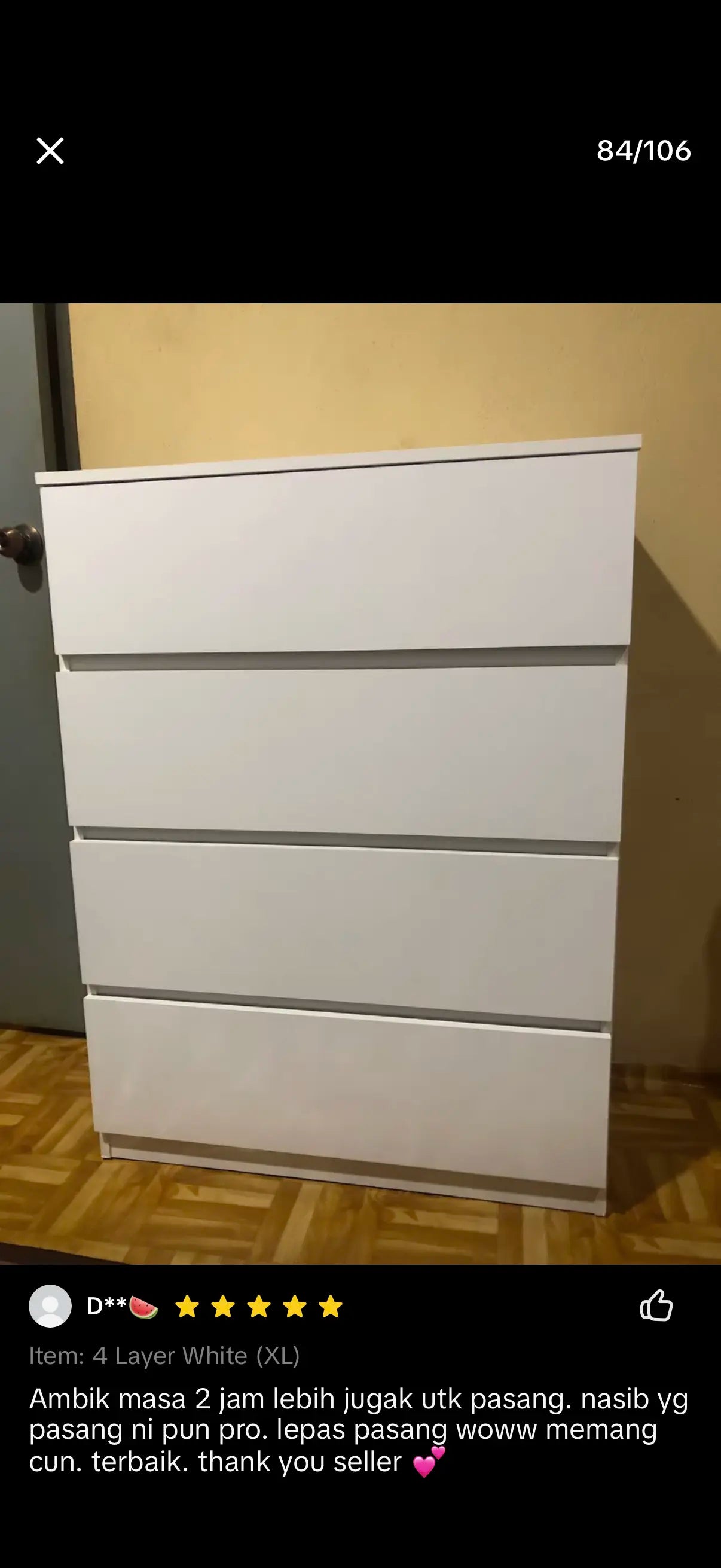 TikTok Shop customer review screenshot 6